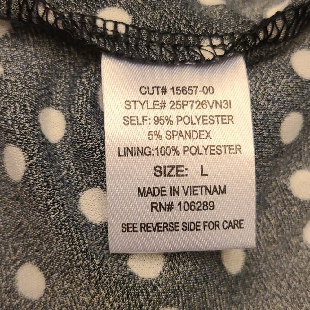 ❤️ NWT black polka dot dress - Picture 11 of 12